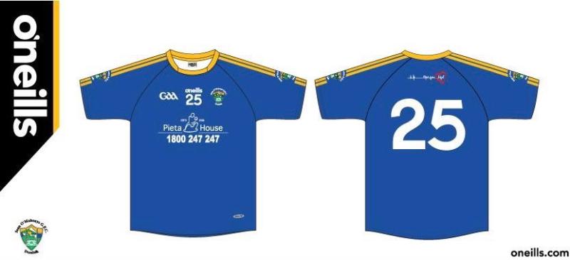 Sean O'Mahony's show support for Pieta House and Opt for Life on new jersey