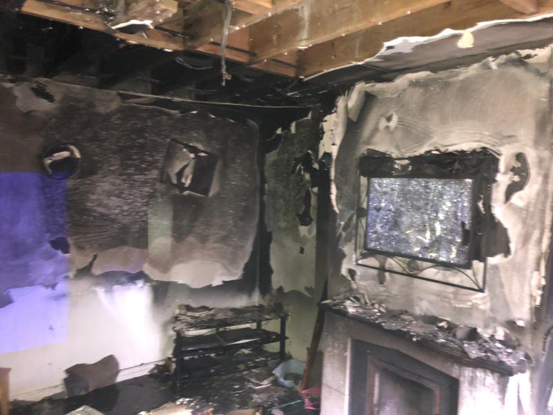 Monaghan fire service shows aftermath of house fire