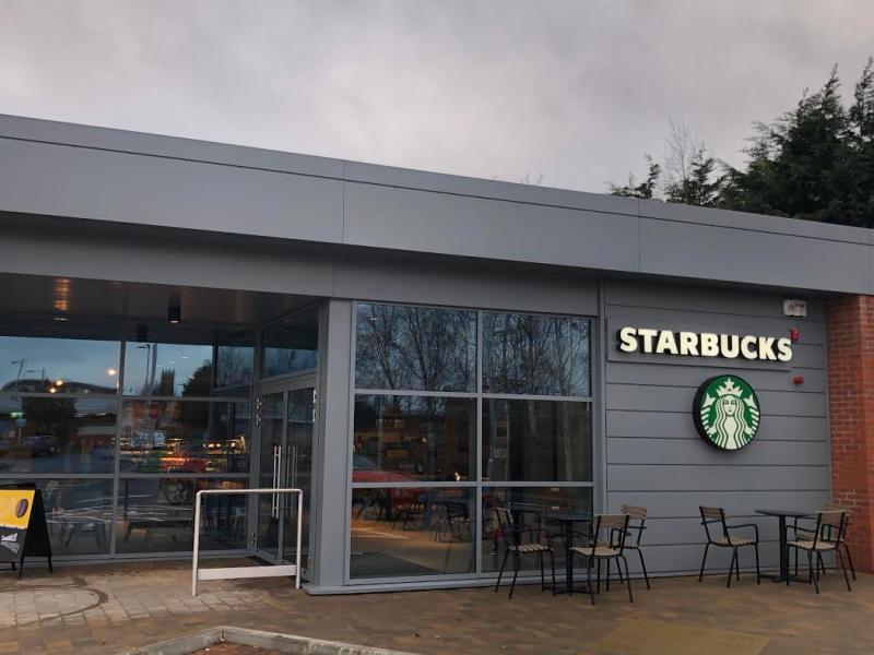 Starbucks opens drive-thru location at The Marshes 