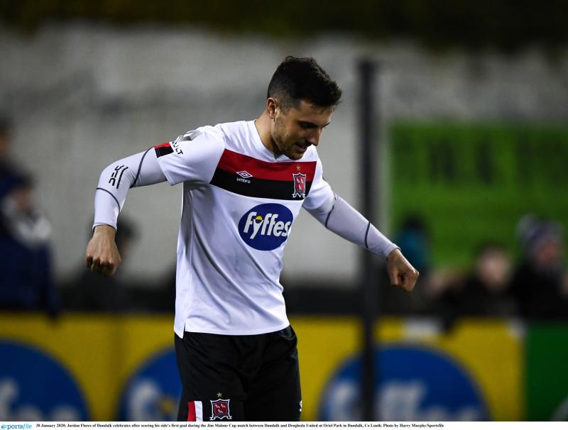 Dundalk FC boss hails 'new option' Flores 