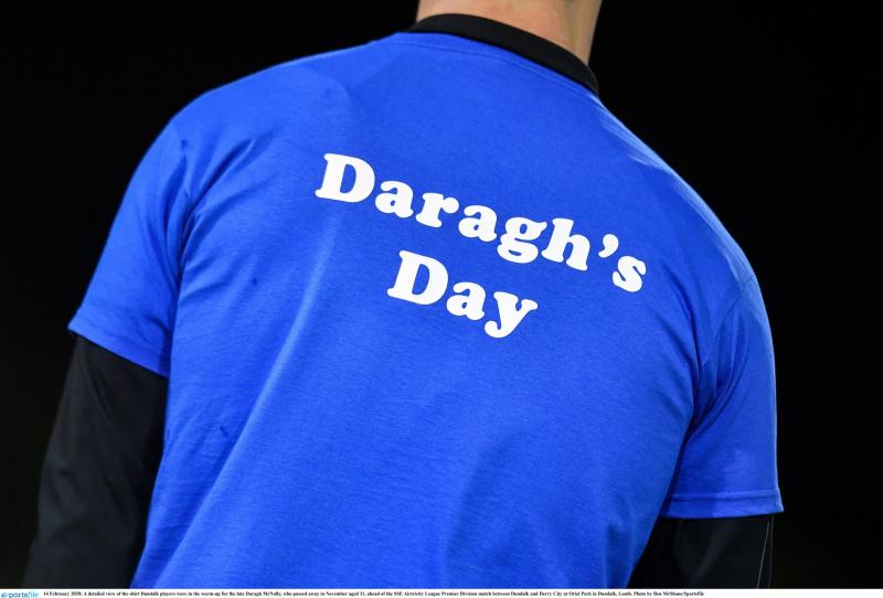 Coffeetime, Dundalk FC and BTS pledge support to charity in memory of the late Daragh McNally