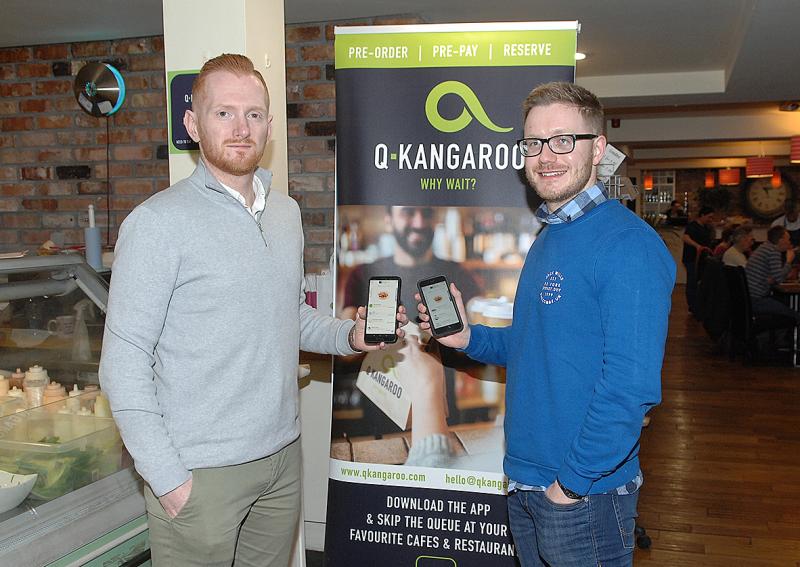 Dundalk's Q-Kangaroo takes on major players in food delivery app market 