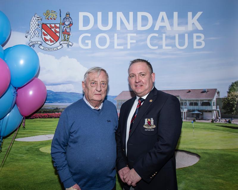 Captain Trevor Giff creates some history at Dundalk Golf Club
