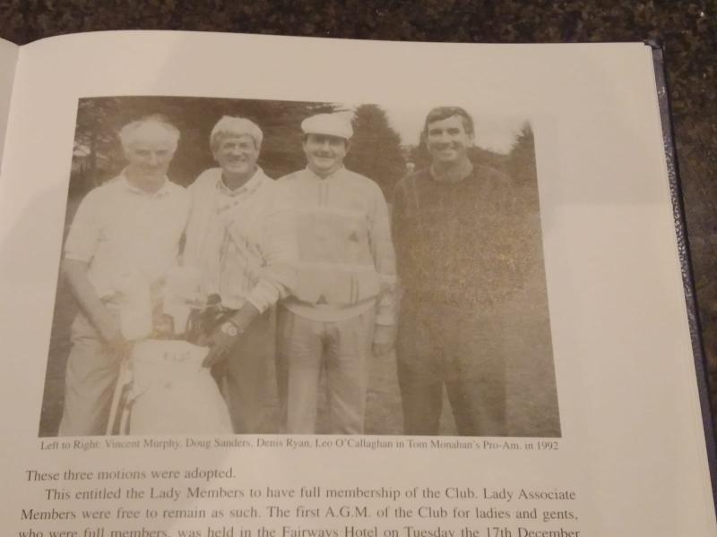 Confusion over year in which former Open Championship runner-up visited Dundalk Golf Club