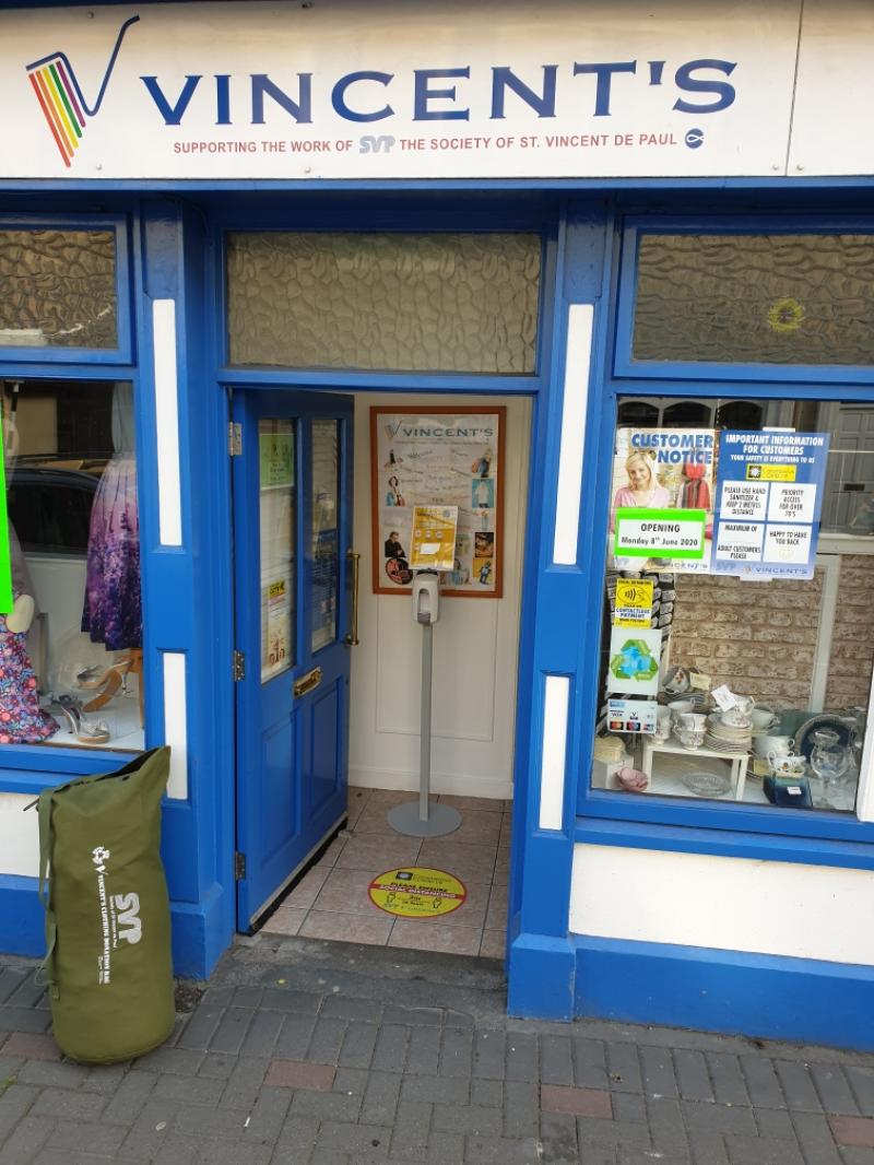 Almost 100 SVP charity shops to begin re-opening next week