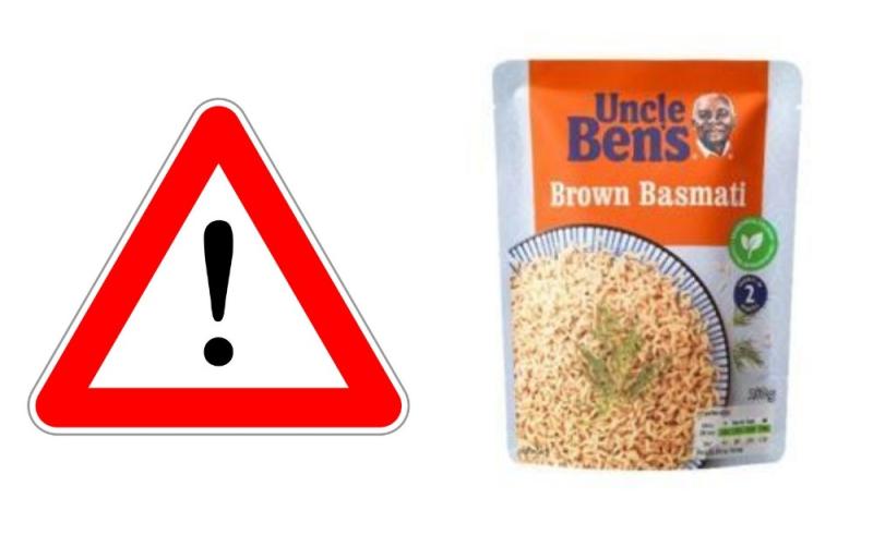 WARNING: Uncle Ben's rice product recalled due to possible presence of glass in some batches