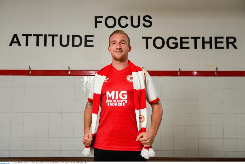 Former Dundalk star Mountney officially joins St Pats 