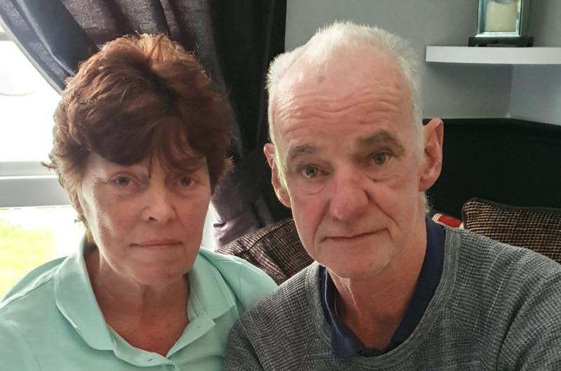 George and Susan Mulligan's family home ruined by blaze on Valentine's Day