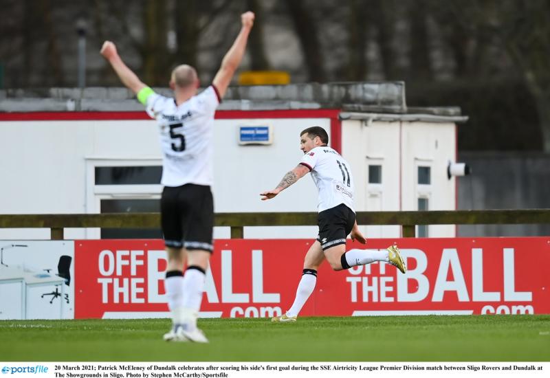 Dundalk survive late Sligo Rovers rally to bag valuable point at The Showgrounds
