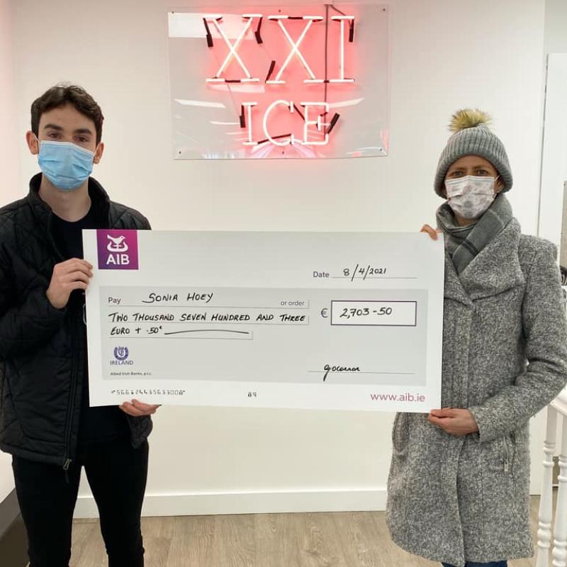 Dundalk Ice Cream shop raises over &euro;2700 for the Save Our Sonia Campaign