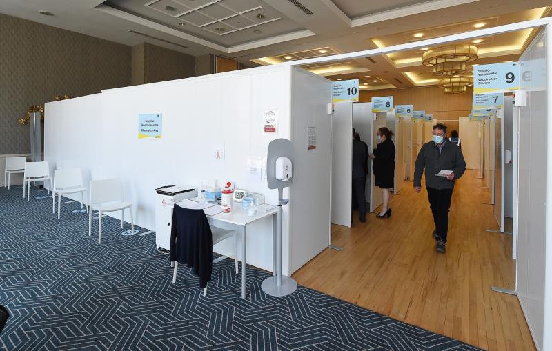 As many as 120 people every hour able to get  Covid-19 jab at the vaccination centre in Dundalk