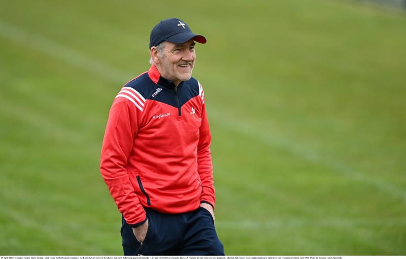 Mickey Harte full of Praise for his side as Louth Book their place in the National League Semi Finals