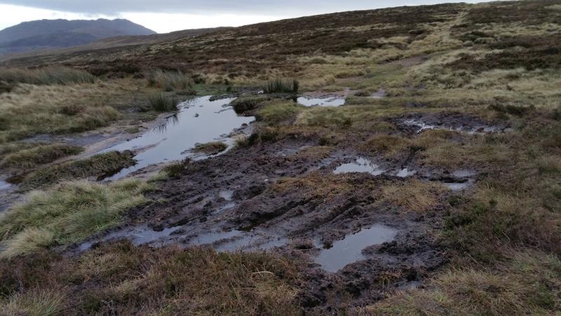Scrambers causing damage to protected areas in Dundalk