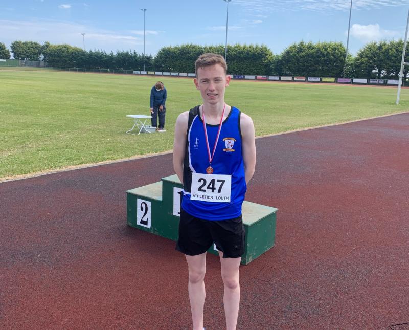 Sean Reilly the standout performer for St Peters in another strong week at Louth Track & Field Championships
