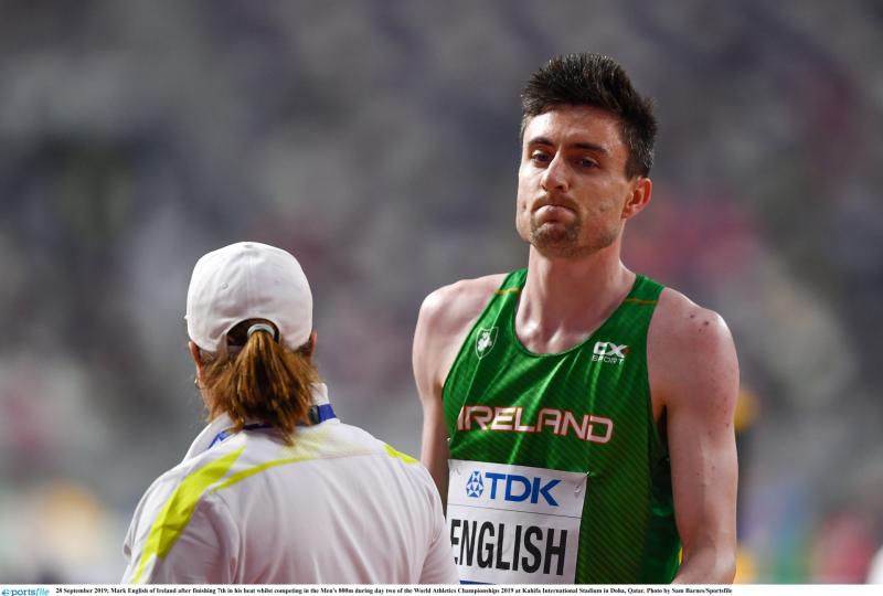 Stunning Mark English breaks Irish 800m record and gains Olympic Standard