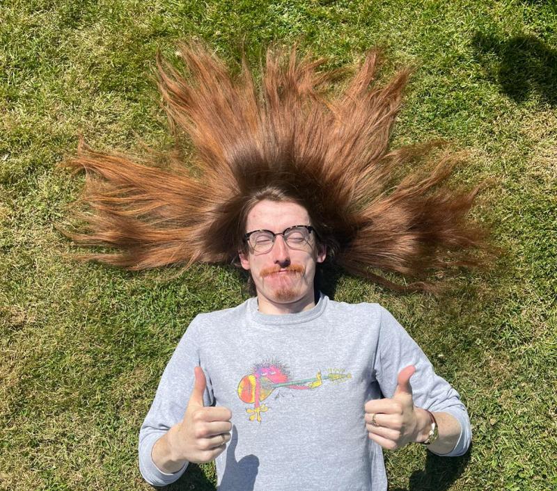 Dundalk man's hair fundraiser grows and grows