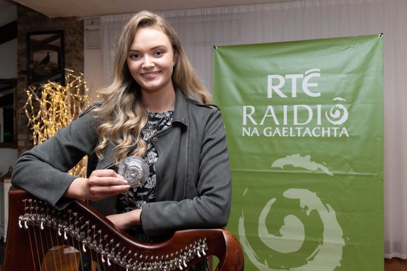 Award-winning Dundalk harpist makes appearance on RTÉ's Nationwide
