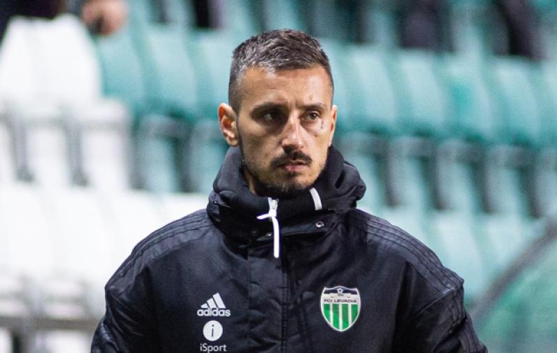 Levadia Tallinn manager Vladimir Vassiljev