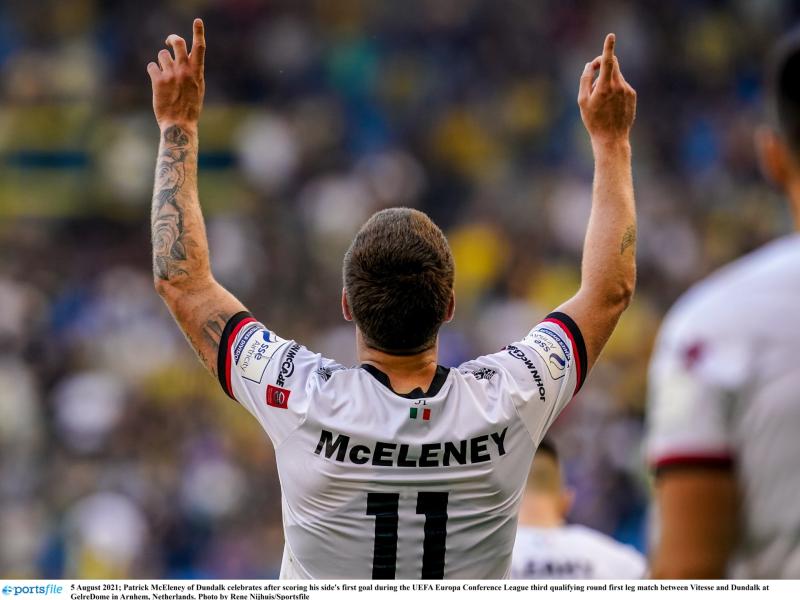 All to play for next week as remarkable McEleney  brace seals unforgettable draw for Dundalk   