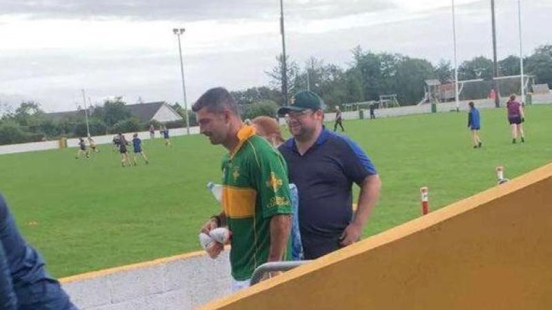 Rob Kearney in Cooley training