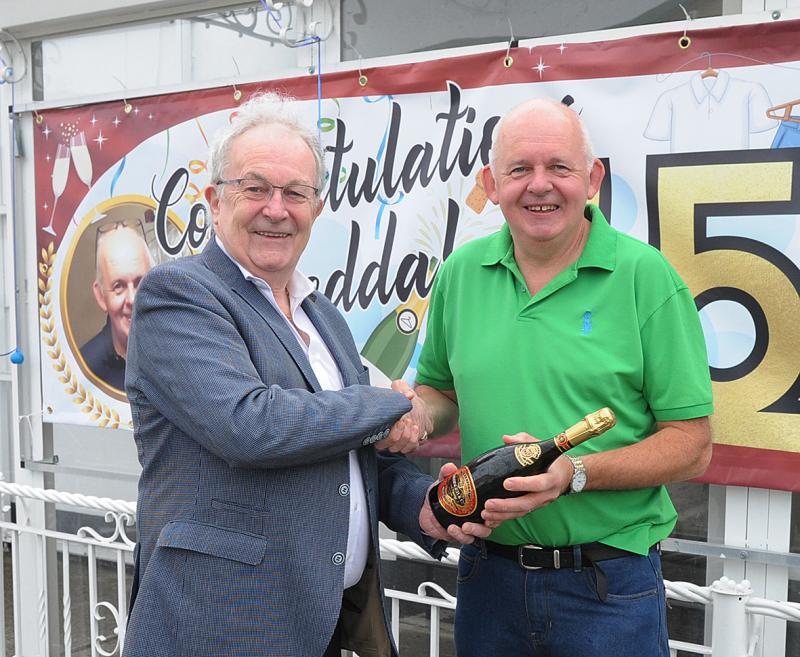 Local man Gerry Renaghan celebrates 45 years with Smack Dry Cleaners in Dundalk
