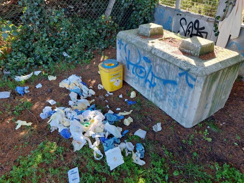 'Contaminated sharps' and other medical waste found dumped in Dundalk