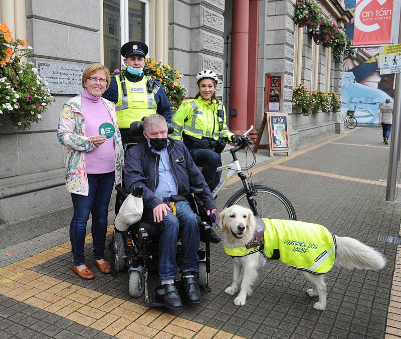 Local disability campaigner seeks to highlight obstacles for disabled people in Dundalk on Make Way Day