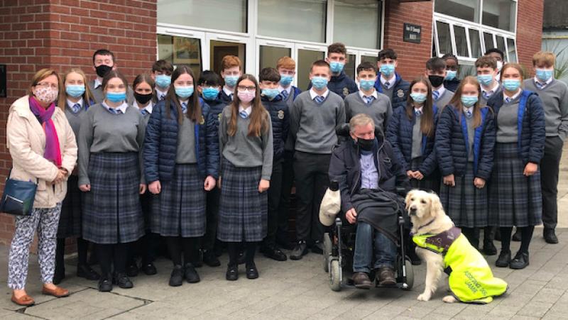 Disability awareness talks with Dundalk students