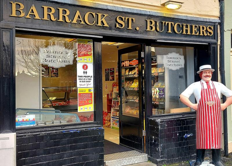 Barrack Street Butchers closed due to fire overnight