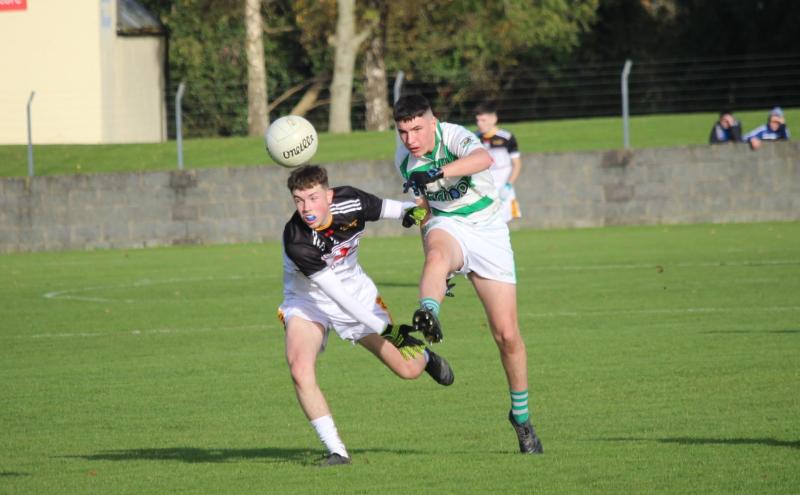 U17 A Football Final finishes in a draw as last gasp St Fechins free earns replay  