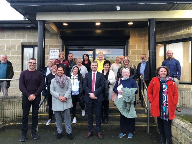 Mary Lou McDonald meets Dundalk community groups