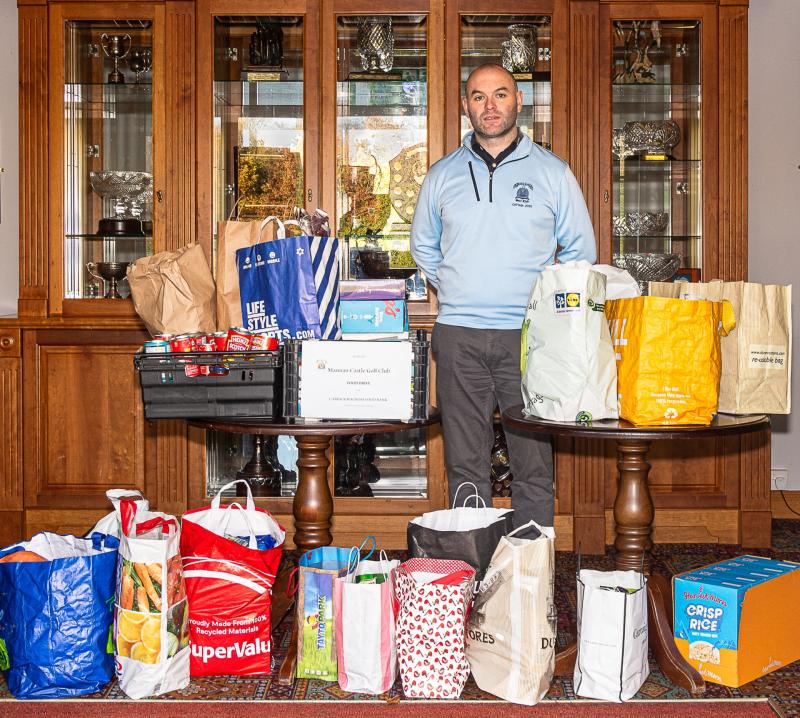 Mannan Castle Golf Notes: Club holds successful Charity Food Drive 