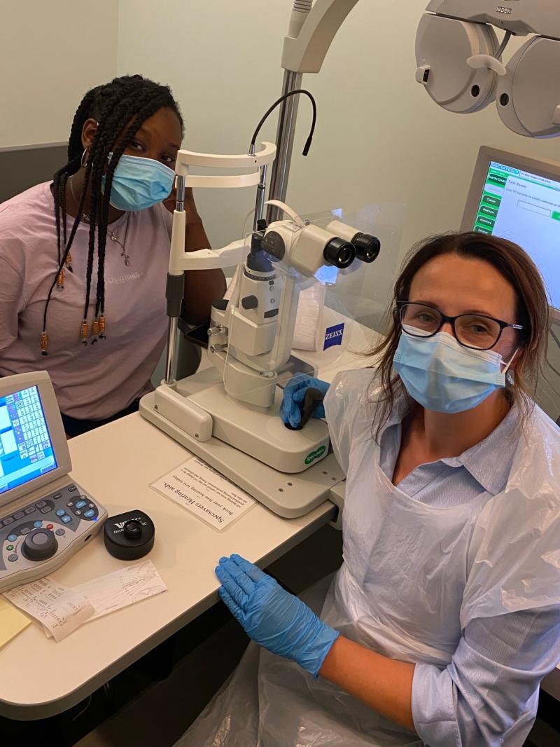 Woman 'incredibly grateful' for lifesaving diagnosis at Specsavers Dundalk