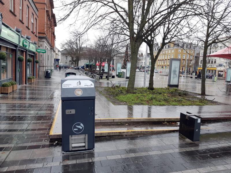 Louth County Council have solar compacting BriteBins installed across county