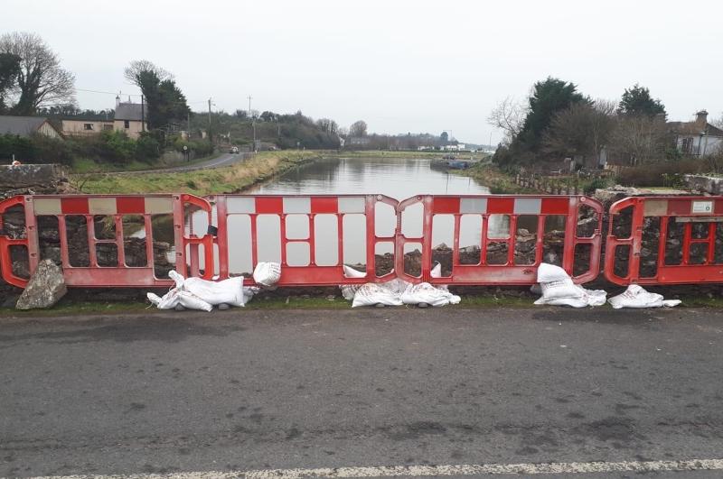 Louth councillor warns of dangerous bridge at Annagassan following collision 