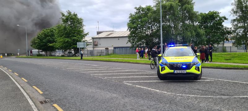 BREAKING: Major fire in Dundalk