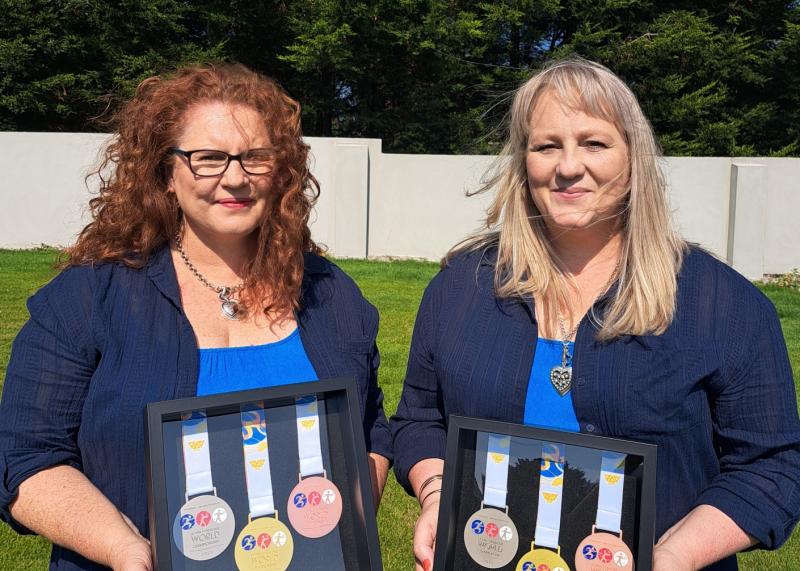 Dundalk duo honoured for international contribution to disability sport