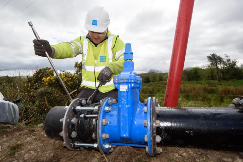 Irish Water advise of water disruption in Dundalk this afternoon 