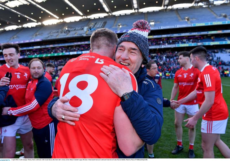 Mickey Harte expecting more improvements in a year to remember for Louth GAA