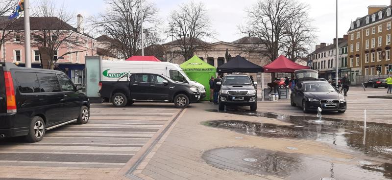 Cllr Yore asks if Dundalk Market Square has become car park