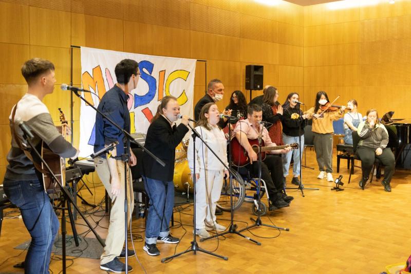Concert had Dundalk Institute students  rocking and rolling with their friends from RehabCare