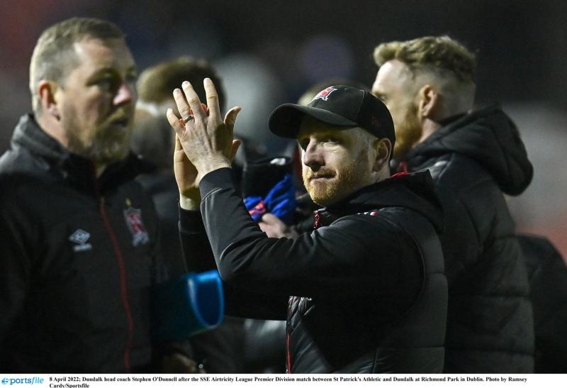 Stephen O’Donnell promising better performances from Dundalk as season continues