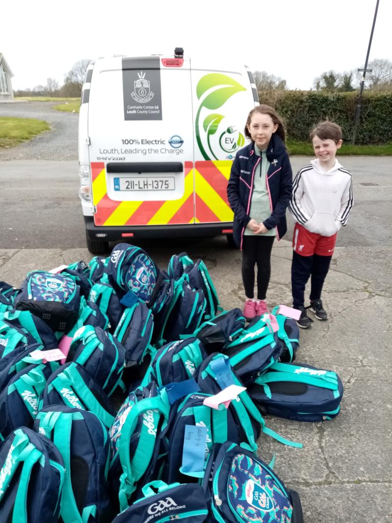 Kilkerley NS donates essential supplies for Ukrainian children