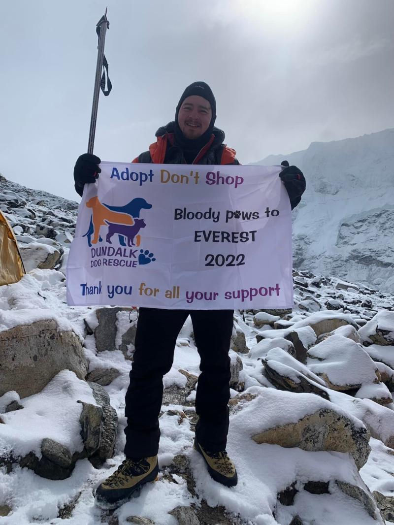 Ryan raises over 10k for Dundalk Dog Rescue