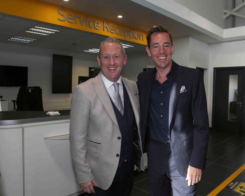 Ryan Tubridy visits Dundalk 