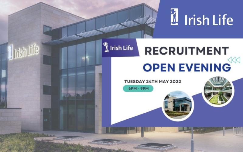 Irish Life hosting Dundalk Open Evening on May 24