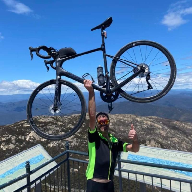 Brother and sister take on  cycling challenges on either side of the globe 