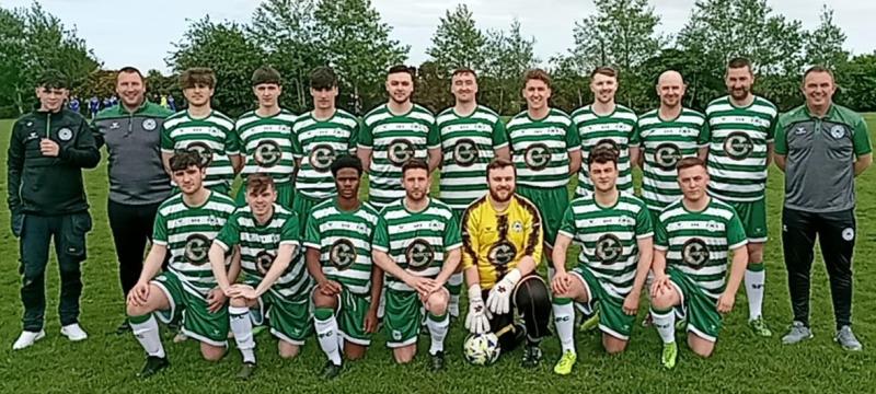 Shamrocks gain comfortable win over gallant Rampart Celtic