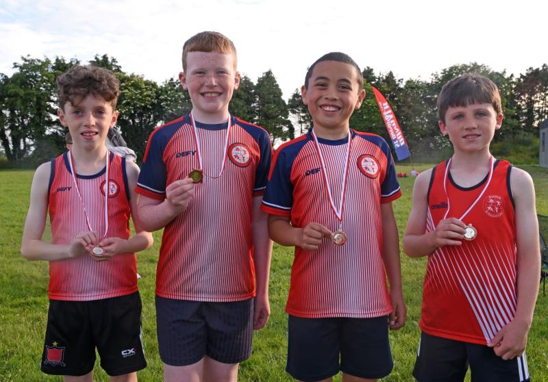 St Gerard’s light up Louth and Leinster Juvenile Relay Championships