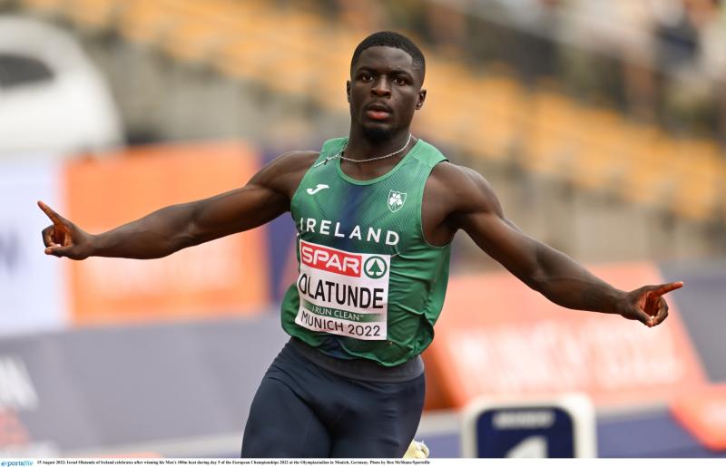 Dundalk sprinter runs new personal best to reach European Championships semi-final